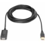 ASSMANN USB 2.0 Repeater cable USB A male / A female, length 5 m Cable