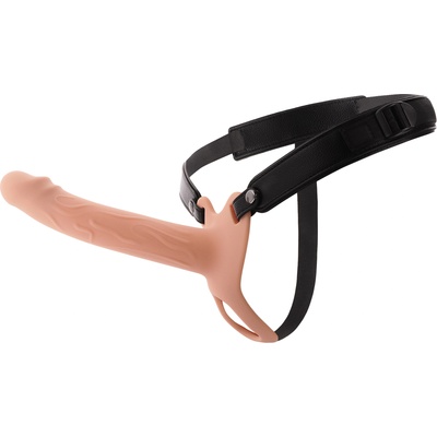 Hidden Desire Inferno Silicone Hollow Penis Strap-On 20cm Skin