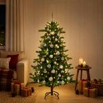 vidaXL Artificial Christmas Tree with Bauble 120 см 150 LED светодиода (3461390)