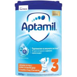 Aptamil 3 Pronutra - адаптирано мляко за кърмачета от първата годинка- 800 г