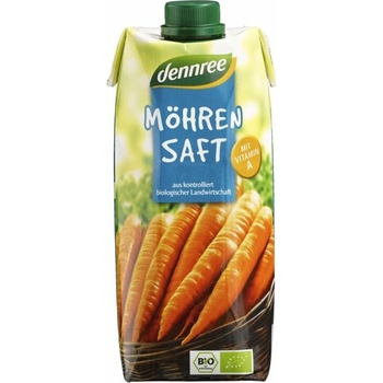DENNREE Bio Šťava mrkvová 0,5 l