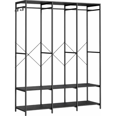 Songmics Wigo 141 cm černá
