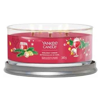 Yankee Candle Holiday Cheer подписна чаша 5 възела 340 гр