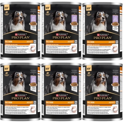 Pro Plan Everyday Nutrition All size Adult morčacie mäso v želé 6 x 400 g