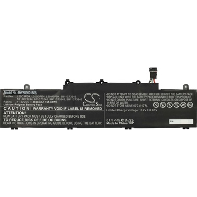 VHBW Батерия за Lenovo ThinkPad E14 Gen. 3 / E14 Gen. 4 / E15 Gen. 3 / E15 Gen. 4, 4850 mAh (889001668)