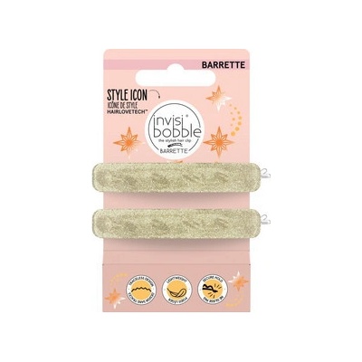 Invisibobble Time to Shine Barrette 1 ks, Glitterally