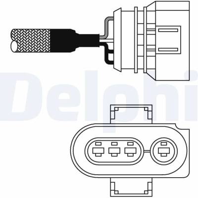 Lambda sonda DELPHI ES10977-12B1 (ES1097712B1)