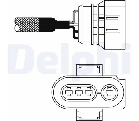 Lambda sonda DELPHI ES10977-12B1 (ES1097712B1)