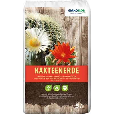 Substrát Gramoflor Kaktusy 5 l