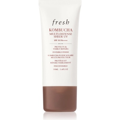 fresh Kombucha Multi-Defense Sheer UV лек защитен флуид против тъмни петна SPF 50 50ml