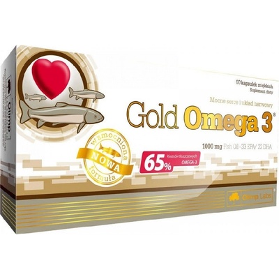 Olimp Gold Omega 3 1000mg, 60 Capsules