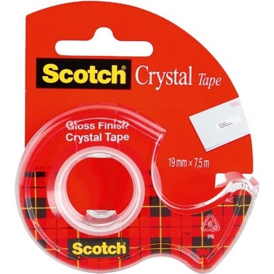 3M Scotch Lepiaca páska 19mm x 7,5m s dispenzorom