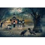 DIMEX ART Флизелинов фототапет страшна къща 375 x 250 см