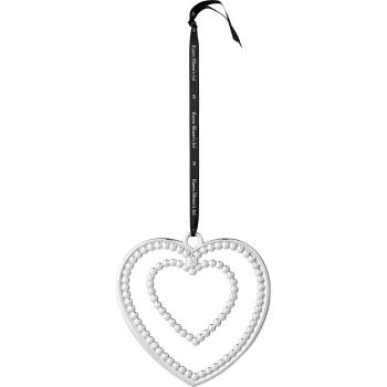 Rosendahl Декорация за коледна елха Karen Blixen сърце от топки 12 см сребърна (31572)