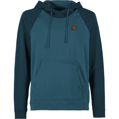 E9 Мъжки суичър E9 Squ-Dub Hoodie - Light Petrol - размер XS (017-3878-0711)