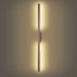 Brilagi - LED външно стенно осветително тяло LUNA LED/30W/230V 3000K IP65 150 cm кафяво CRI 90 (BG4643)