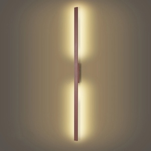 Brilagi - LED външно стенно осветително тяло LUNA LED/30W/230V 3000K IP65 150 cm кафяво CRI 90 (BG4643)