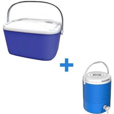 BUZZY КОМПЛЕКТ No2 ХЛАДИЛНА КУТИЯ BUZZY 20л+ДИСПЕНСЕР-ТЕРМОС ЗА ВОДА С КРАН 4, 5л (77775)