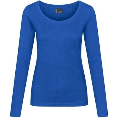 Excd by Promodoro Dámske tričko s dlhým rukávom CD4095 Cobalt Blue