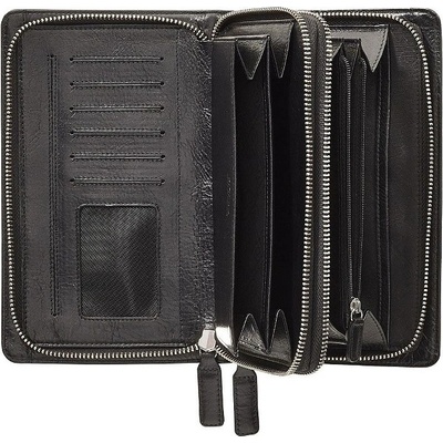 Picard Pánska kožená peňaženka XXL Buddy 1 Men's/Black 001 Black PI