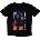 Iron Maiden Dead By Daylight Gunslinger Black L Риза (IMTEE175MB03)