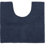 Tiseco Home Studio Тъмно синя постелка за баня 50x45 cm Riva - Tiseco Home Studio (3456BLUEINSIGNA)