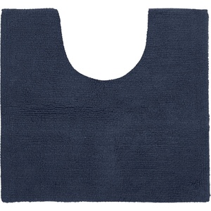 Tiseco Home Studio Тъмно синя постелка за баня 50x45 cm Riva - Tiseco Home Studio (3456BLUEINSIGNA)