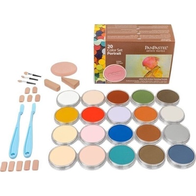 Panpastel Color Set Portrait sada suchých pastelov 20 ks