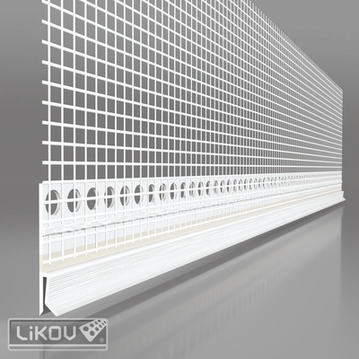 Likov lišta LX-H parapetná napojovacia flexibilná 2 m (157.20) 20 ks