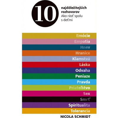 10 najdôležitejších rozhovorov: Ako rásť spolu s deťmiNicola Schmidt