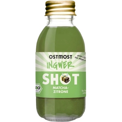 Ostmost Zázvorový shot matcha a citron 6 x 100 ml