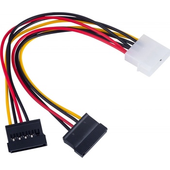 Adapter Molex / 2x SATA AK-CA-16