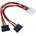 Adapter Molex / 2x SATA AK-CA-16