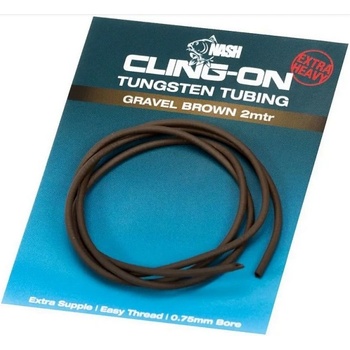 Kevin Nash Hadička Cling On Tungsten Tubing 2 m Gravel Brown