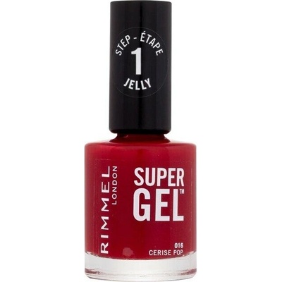 Rimmel London Super Gel STEP1 016 Cerise Pop 12ml
