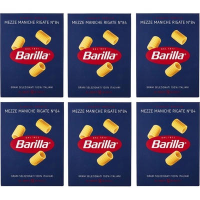 Barilla Mezze Maniche Rigate No.84 6 x 0,5 kg