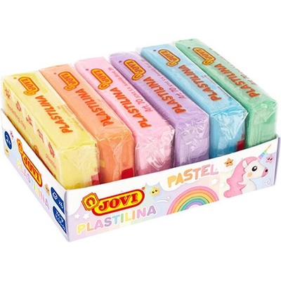 JOVI Пластилин JOVI Pastel 6 цвята х 50 гр