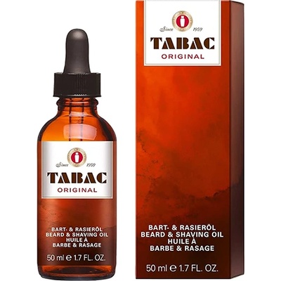 Tabac Original Beard & Shaving Oil масло за бръснене на брада за мъже 50 мл