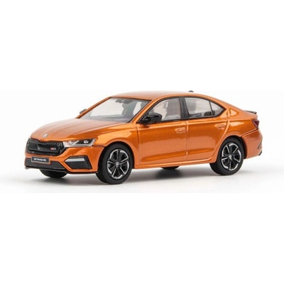 Abrex Škoda Octavia IV RS 2020 Oranžová Phoenix Metalíza 1:43