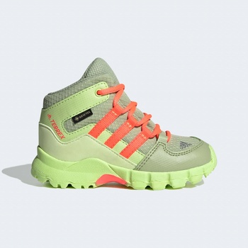 adidas detské členkové topánky Terrex MID GTX limeta / oranžová