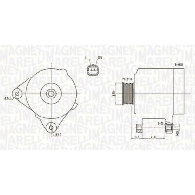 generátor MAGNETI MARELLI 063731824010
