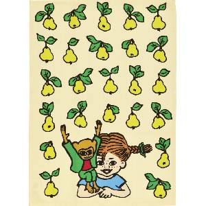 Muurla Малка кухненска кърпа Muurla Пипи Дългото чорапче Плодове 50 x 70 см (5400-5070-02)
