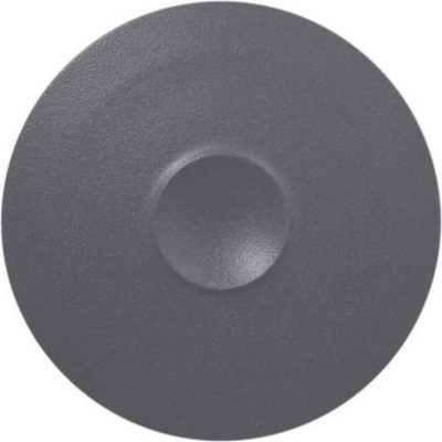RAK Porcelain Tanier plytký s priehlbinkou 30 cm, sivá NFMRFP30GY-12