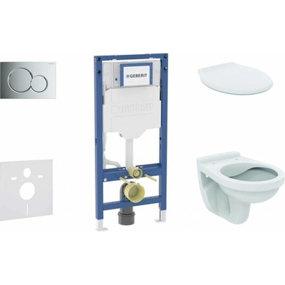 Geberit Duofix s tlačidlom Sigma01 SANI11CD1125