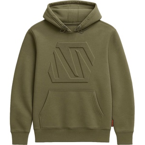 BENNON Bennon aurora sweetshirt khaki / Худи с кенгуру джоб - каки s (1145170050-s 44-46)