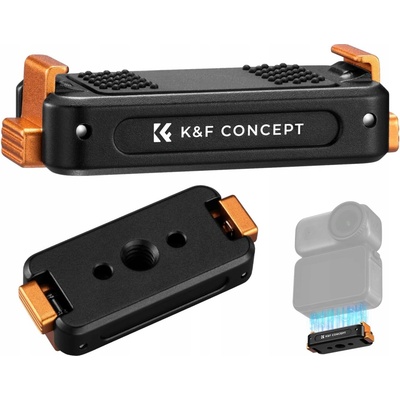 Kf Magnetický držák s rychloupínacím magnetem pro DJI Osmo Action 6 / Nano / 1/4 závit / Kf12.0028