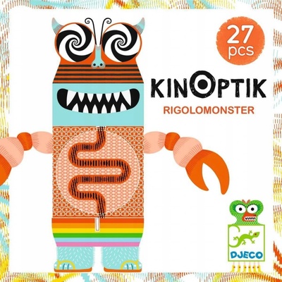 Djeco Rigolo Monster 27 dílků