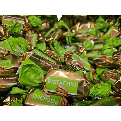Jutrzenka Dubai pistáciové v mléčné polevě 500 g