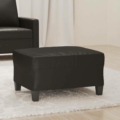 vidaXL Podnožka 70x55x41 cm umělá kůže [349355] Černá