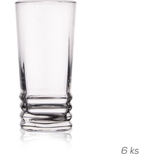 LAV Pohár Elegan sklenený na vodu 68x140 mm 6 x 335 ml